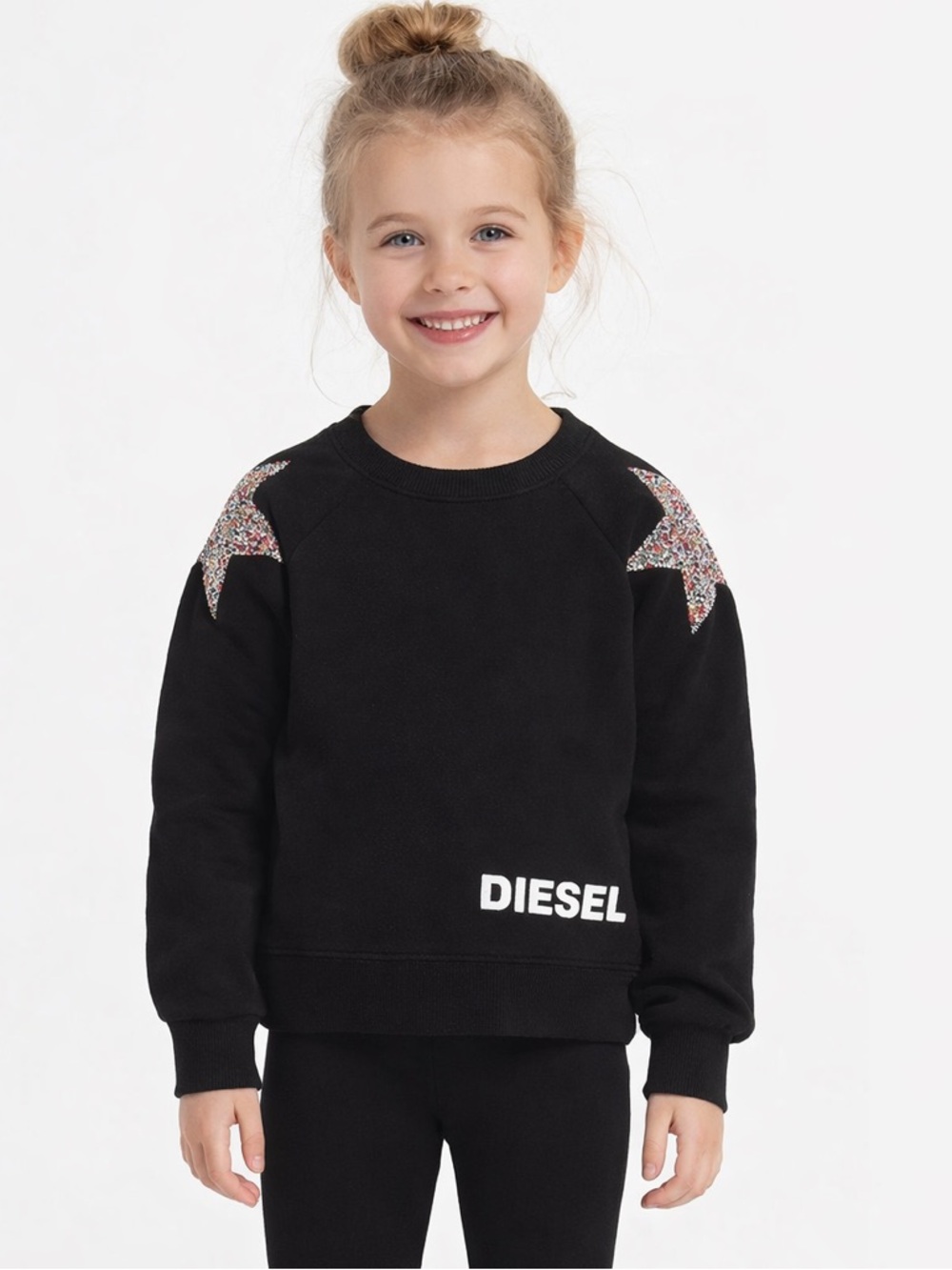 Diesel kids star sweatshirt